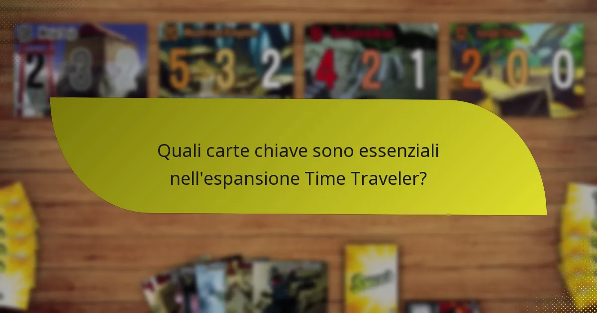 Come possono i giocatori utilizzare efficacemente le strategie con l’espansione Time Traveler?