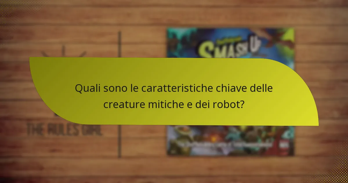 Quali giochi presentano combinazioni di creature mitiche e robot?